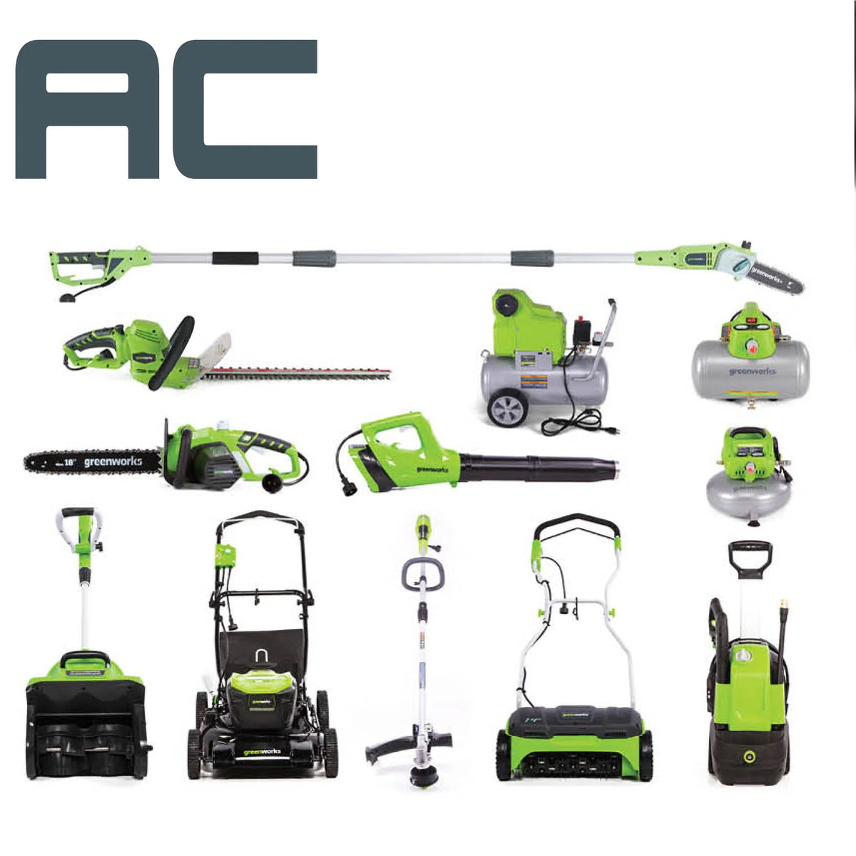 Greenworks 12 Amp 375 CFM Corded Electric Leaf Blower/Mulcher/Vacuum, 24022