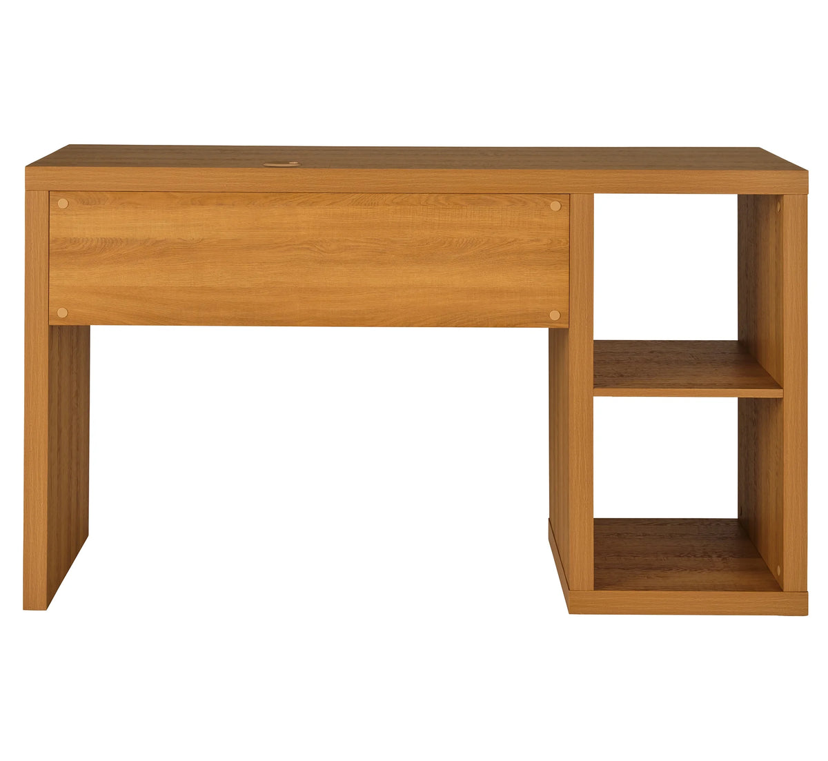 Better Homes & Gardens Cube Storage Office Desk, White Texture