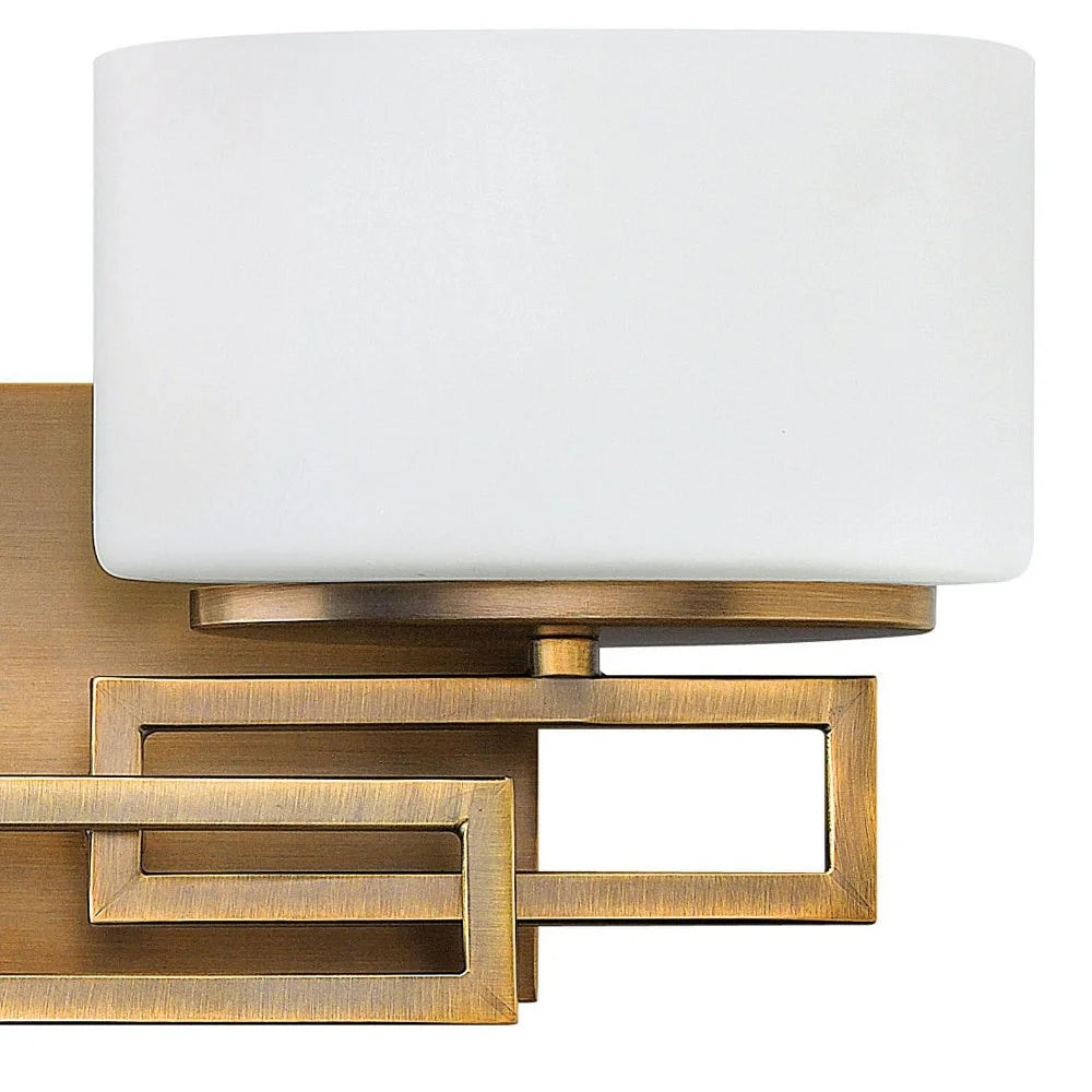 5102BR-Hinkley Lighting-Lanza - 2 Light Bath Vanity in Transitional Style - 16.25 Inches Wide by 6.75 Inches High-Brushed Bronze Finish-Halogen
