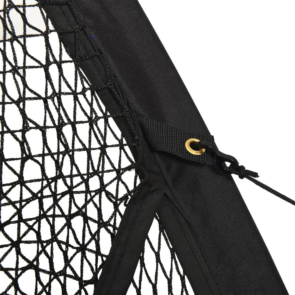 vidaXL Baseball Batting Cage Net Black 236.2"x157.5"x98.4" Polyester