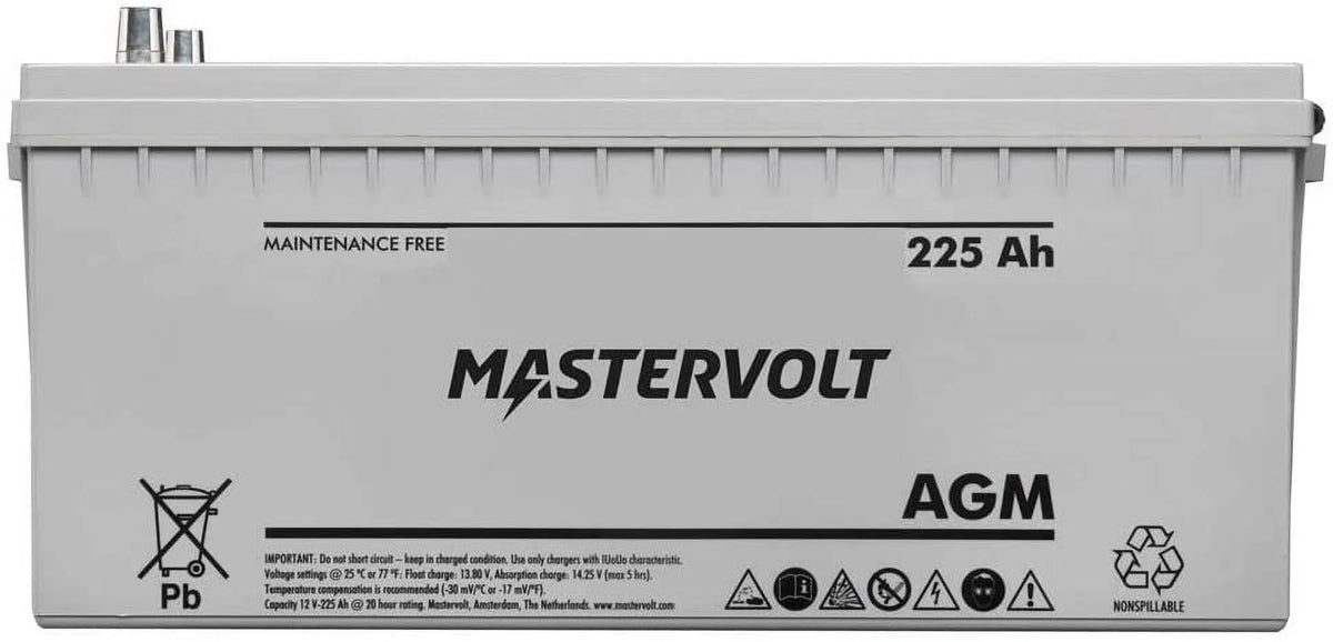 Mastervolt 62002250 AGM Battery 12V 225Ah