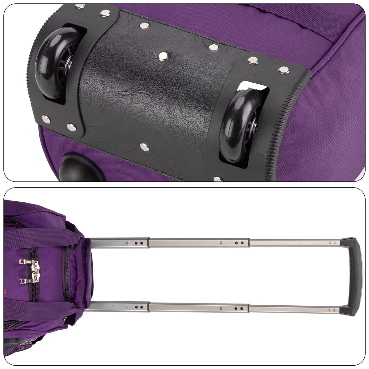17" Rolling Personal Item Under Seat Duffel for United Airlines