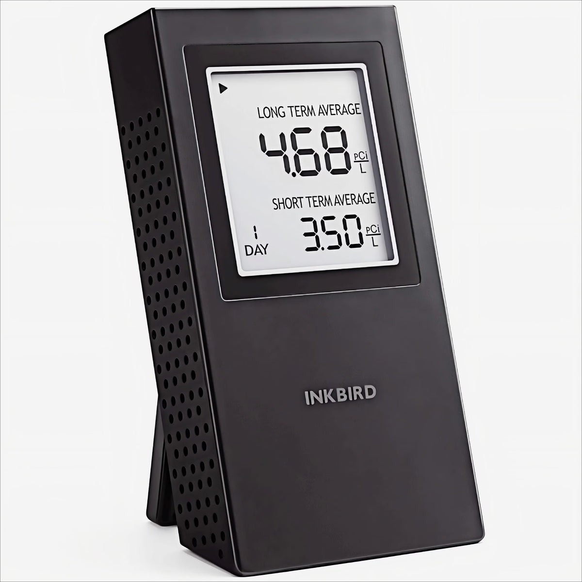 Inkird Home Radon Detector, Portable Radon Meter, Short-Term and Long-Term Accurate  Monitoring 2-Year Battery,White
