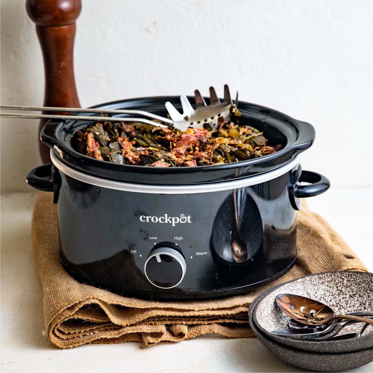 Crockpot 4-Quart Classic Slow Cooker, Black