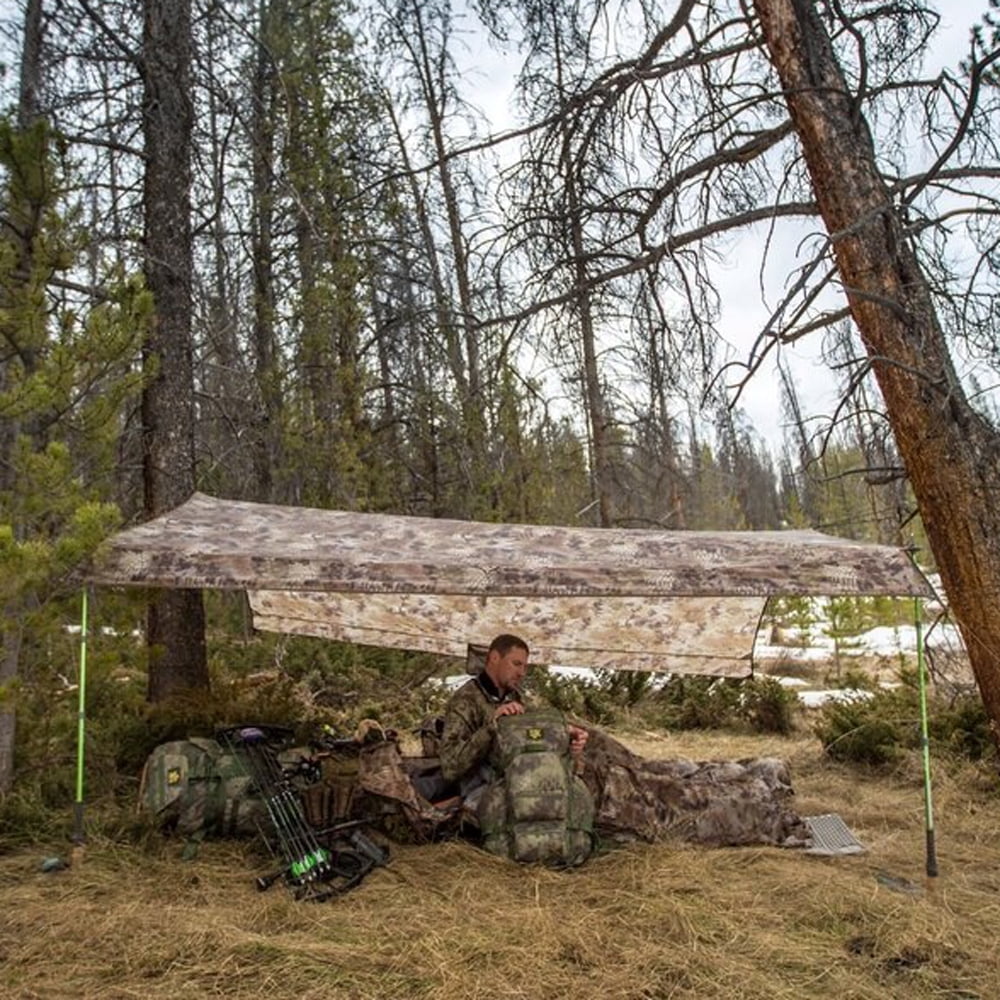 Slumberjack Satellite Tarp Outdoor Lightweight Camping Shelter