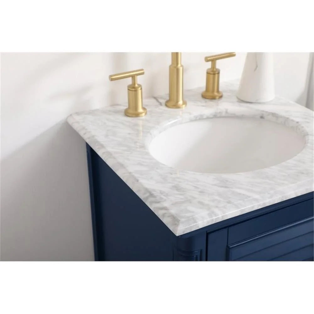 19 inch single bathroom vanity in grey