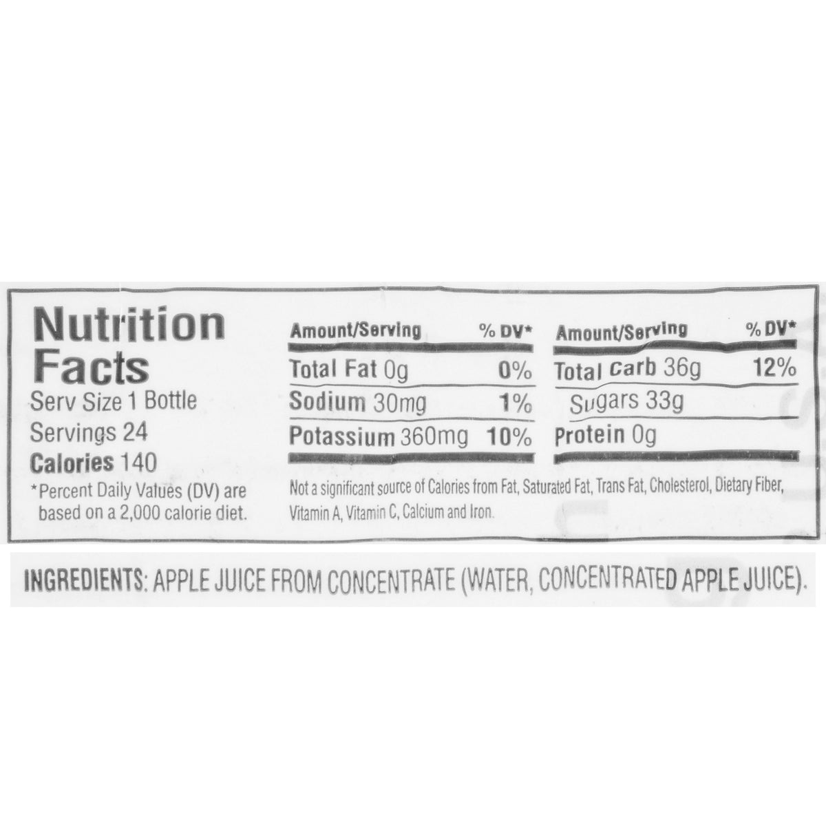Tree Top, 100% Apple Juice, 10 fl oz, 24-Count
