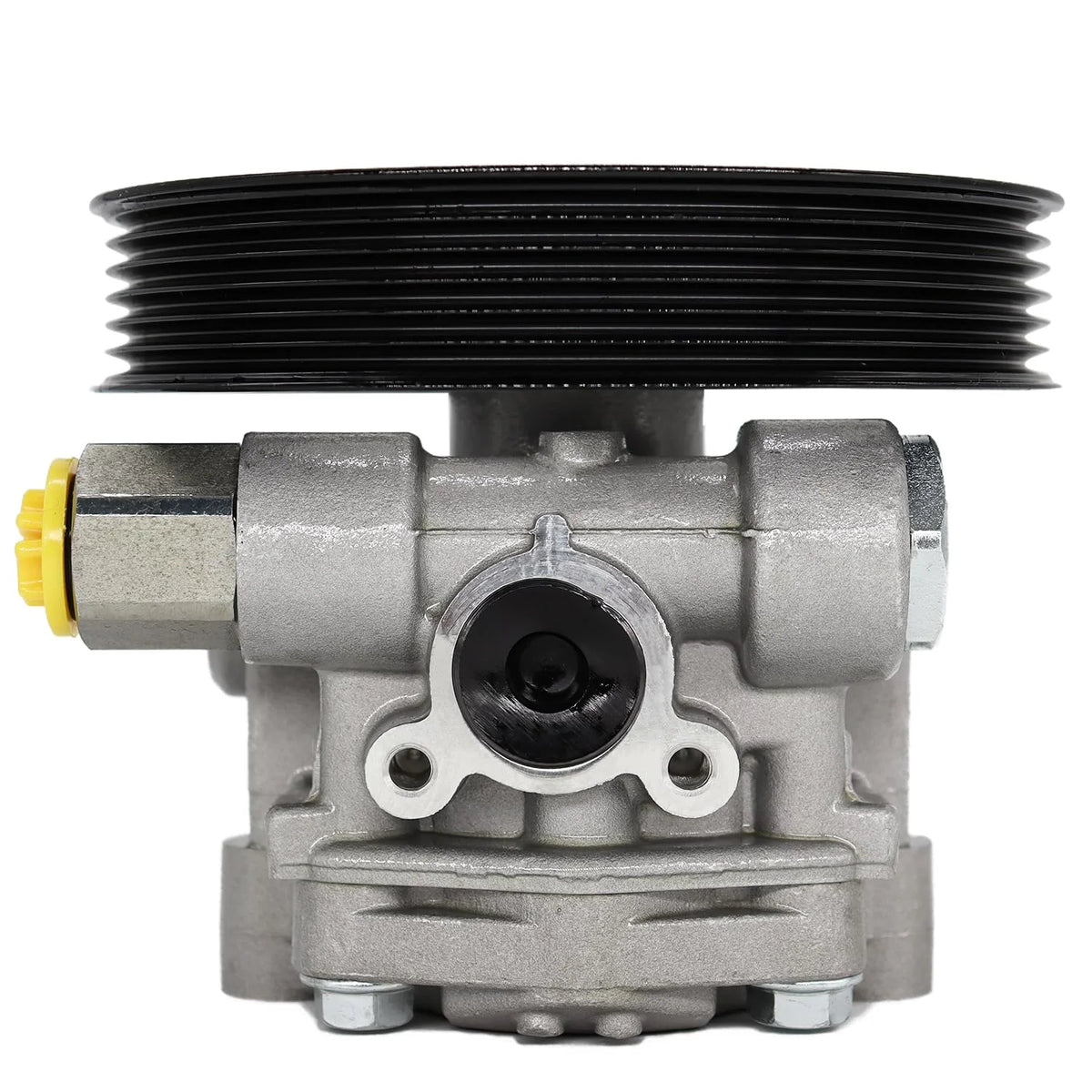 Detroit Axle - Steering Pump for 2007-2017 Jeep Patriot Compass Dodge Caliber Power Steering Pump w/Pulley 2008 2009 2010 2011 2012 2013 2014 2015 2016 Replacement 96-2401