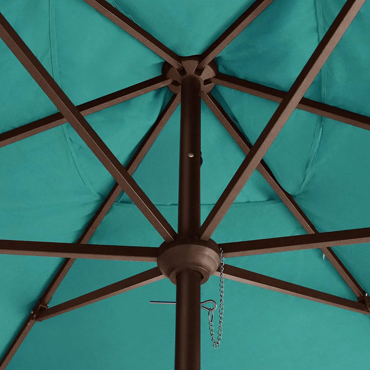 EliteShade Sunumbrella 6x6Ft Square Market Umbrella with Ventilation
