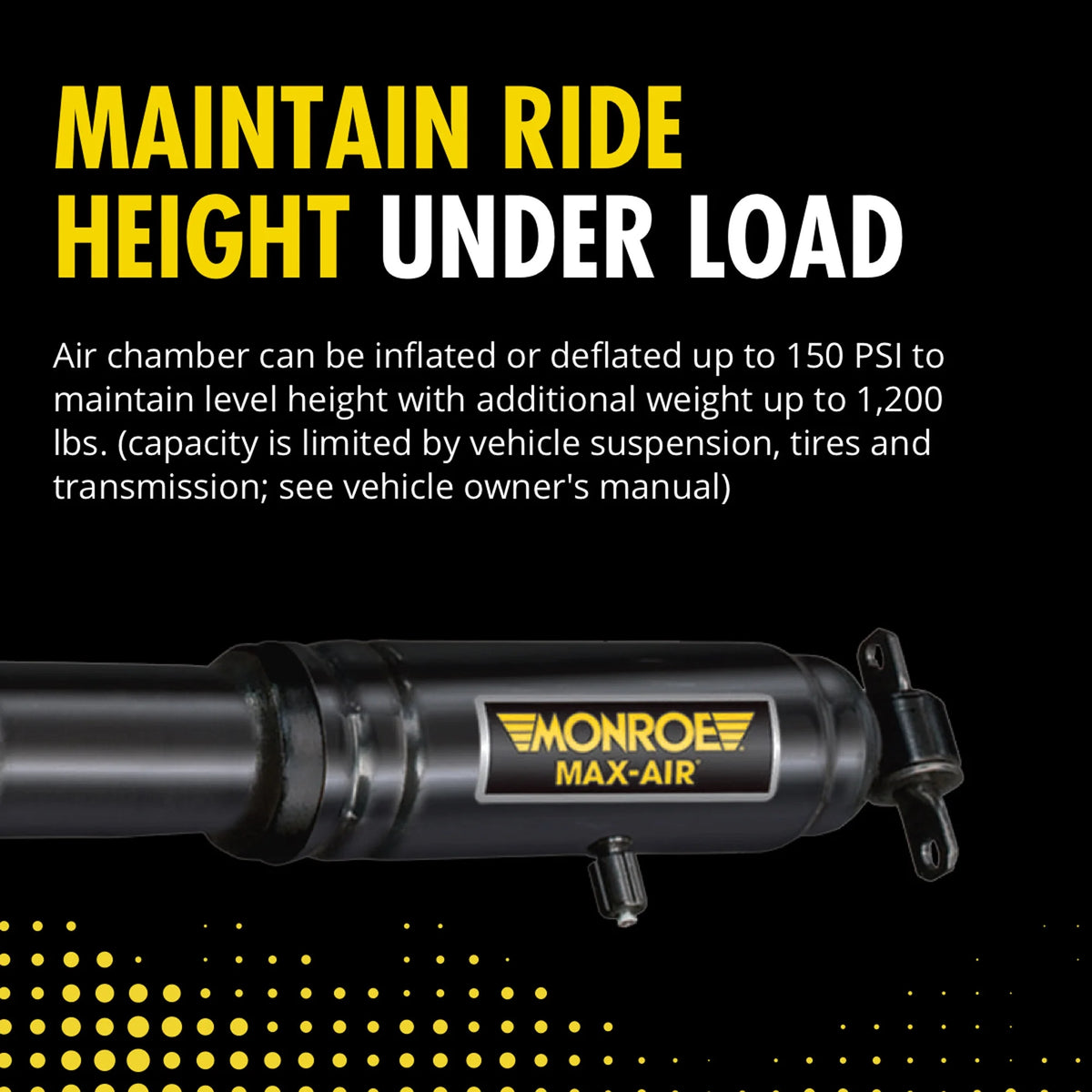 Monroe Shocks & Struts Max-Air MA837 Shock Absorber