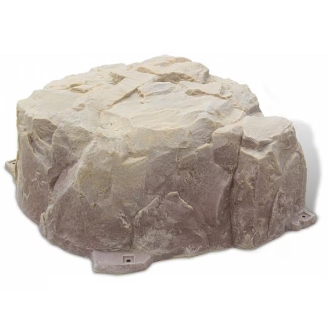Fake Rock Septic Cover Model 111 Sandstone