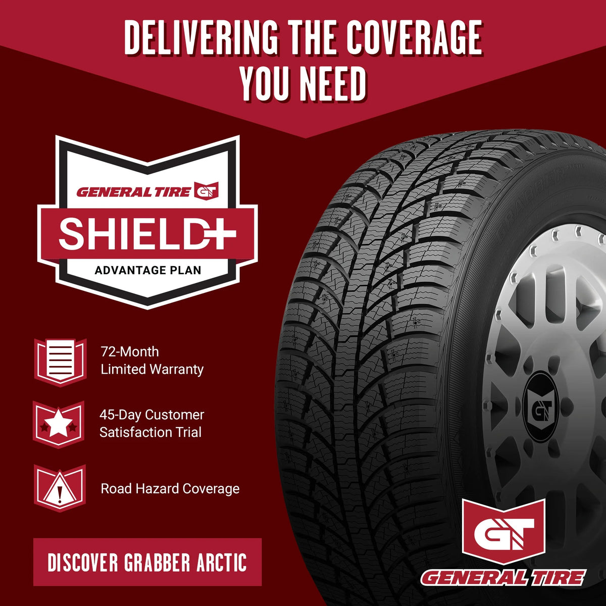 General Grabber Arctic Winter 245/60R18 109T XL Passenger Tire