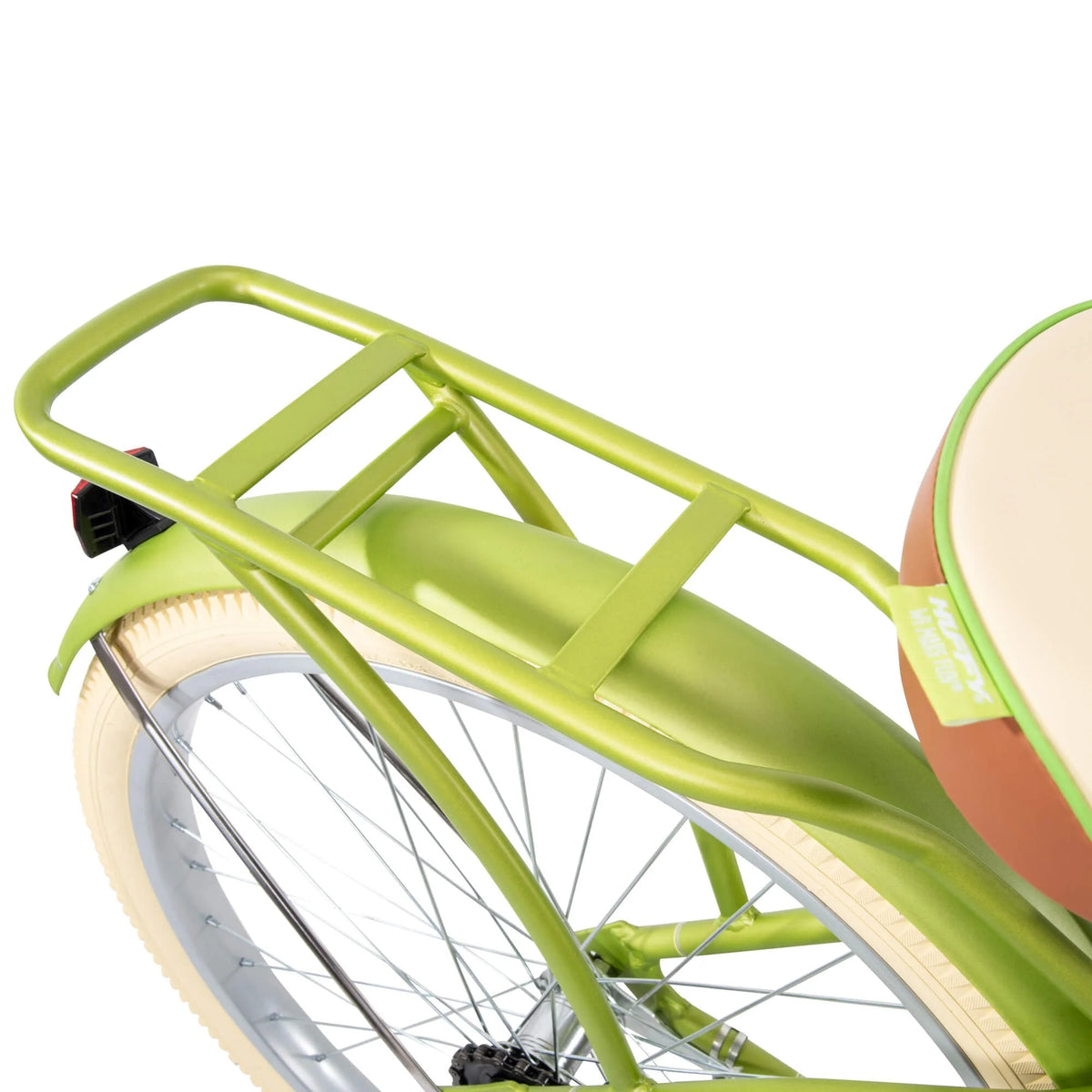 Nel Lusso Classic Cruiser Bike with Perfect Fit Frame, Women's, Green, 26"