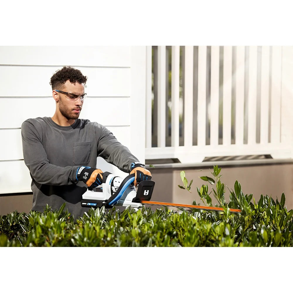 HART 40-Volt 24-inch Cordless Hedge Trimmer Kit, (1) 2.5Ah Lithium-Ion Battery