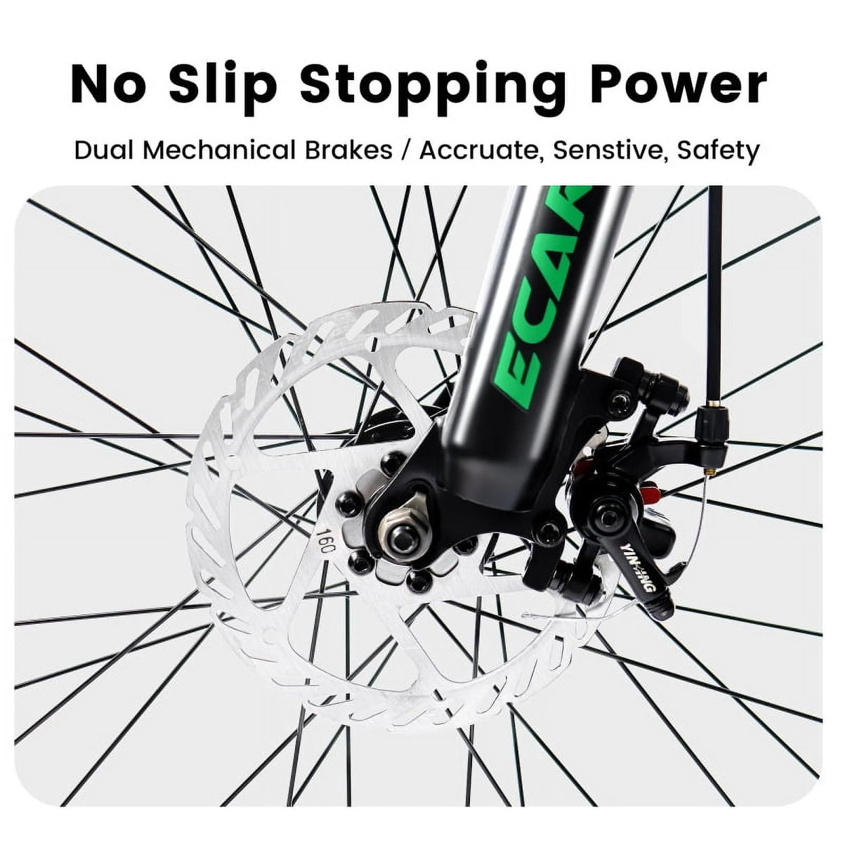 A2760 27.5 Inch Full Suspension Mountain Bike, Front and Rear Dual Shock Absorbers, Mechanical Disc Brakes, 21-Speed, Suitable for Men and Women, Ideal for Travel and Fitness Enthusiasts