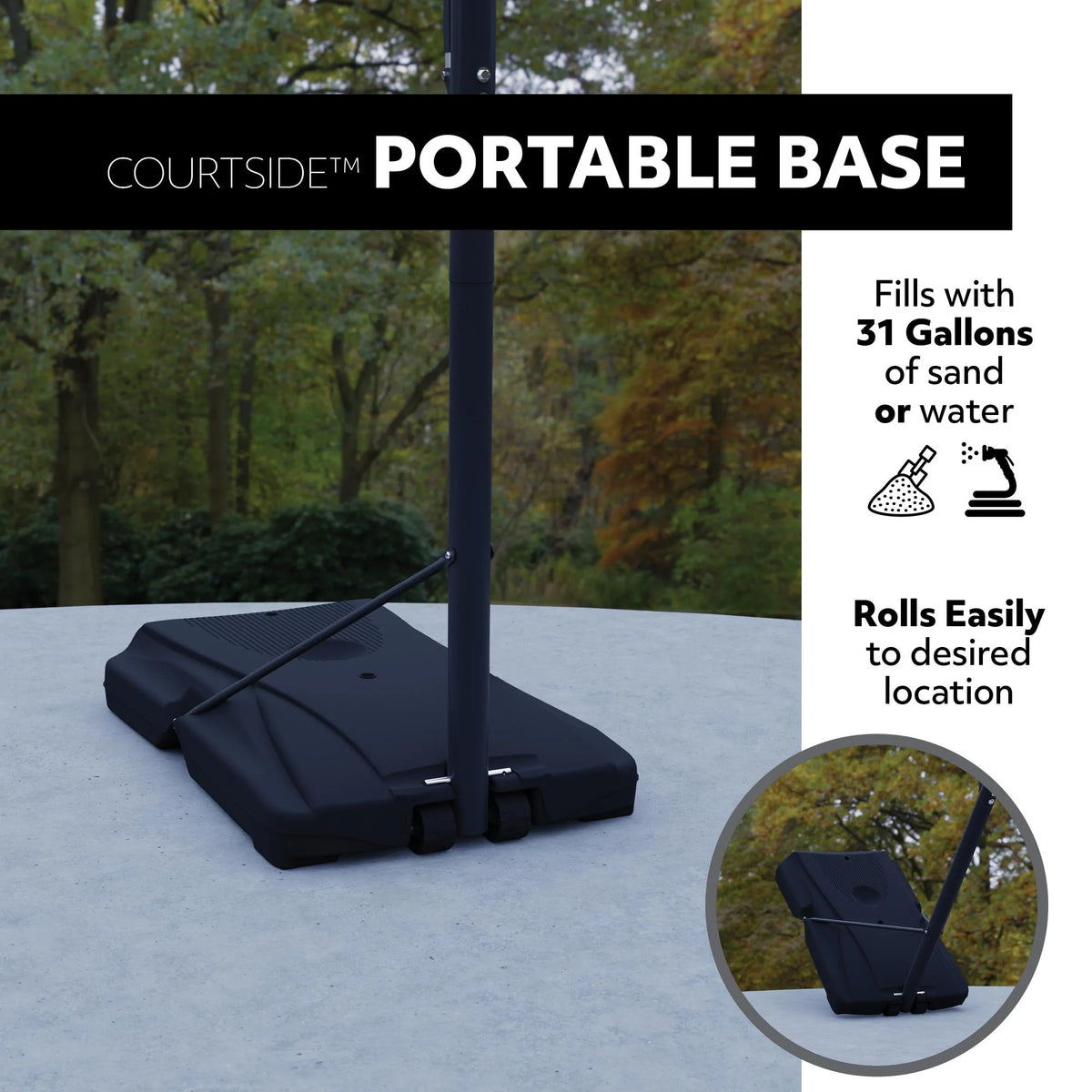 Lifetime Adjustable Portable Basketball Hoop (50-Inch Polycarbonate) - 90678