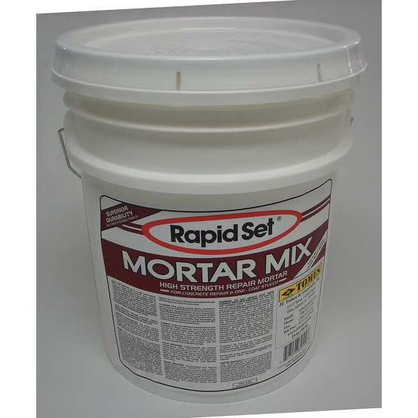 Rapid Set Mortar,55 lb,Pail,Gray GRA-RSMM-55
