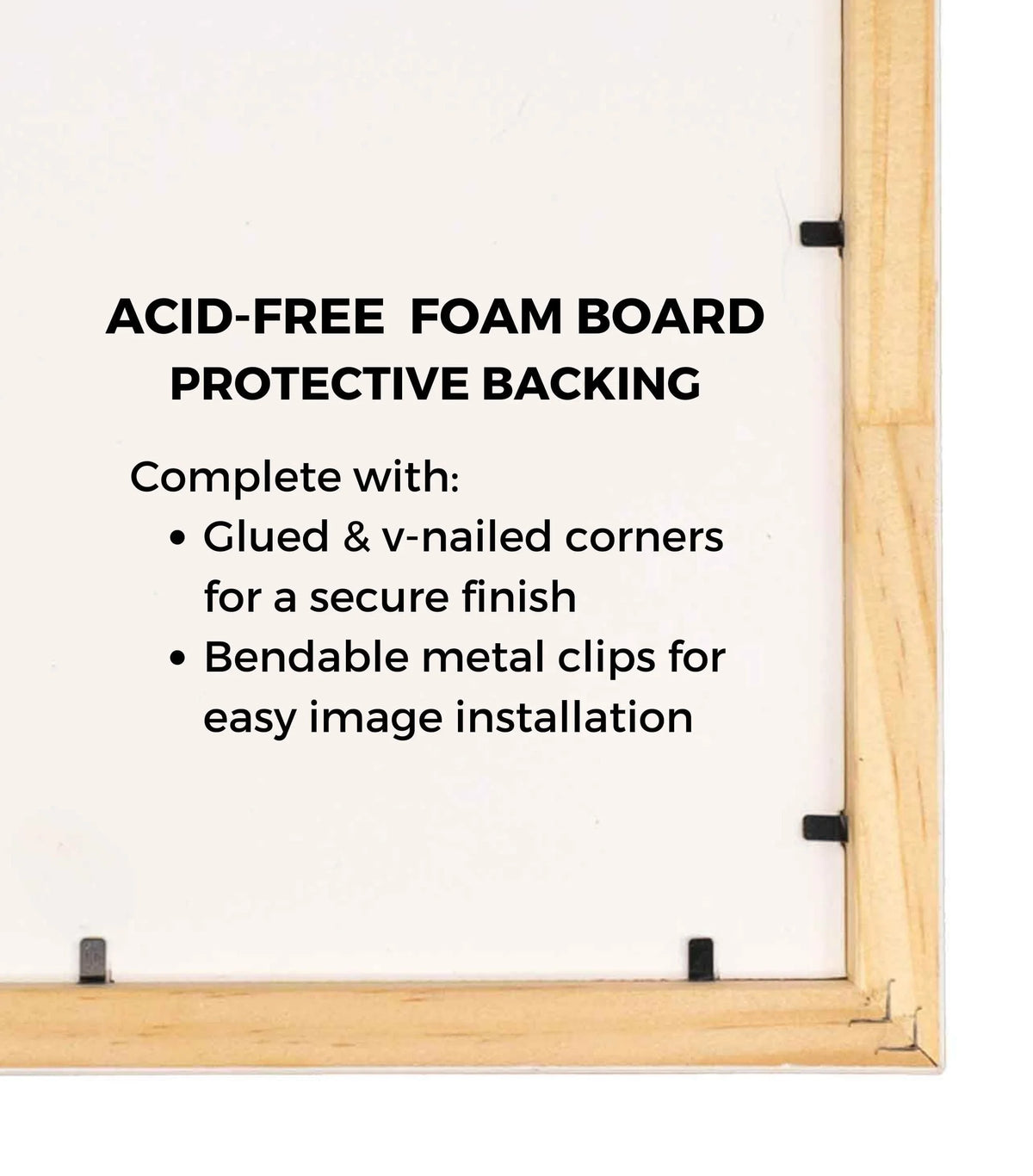 20x48 Frame Black Passaggi Solid Wood Picture Frame Width 1.5 Inches | Interior Depth 0.5 Inches |