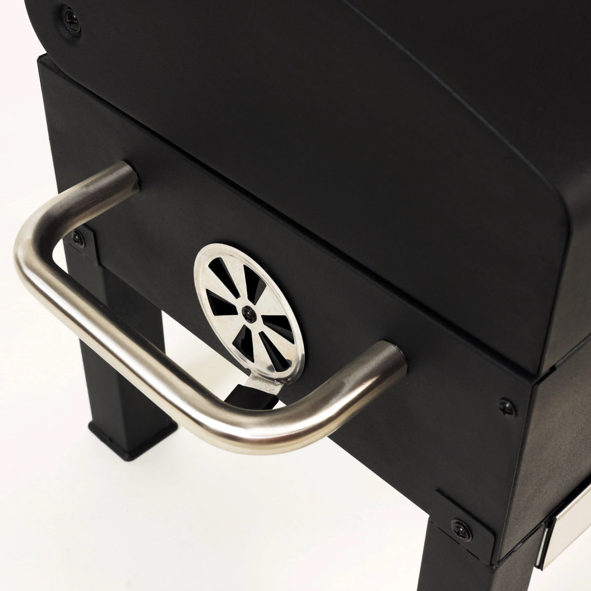Expert Grill Premium Portable Charcoal Grill, Black and Stainless Steel