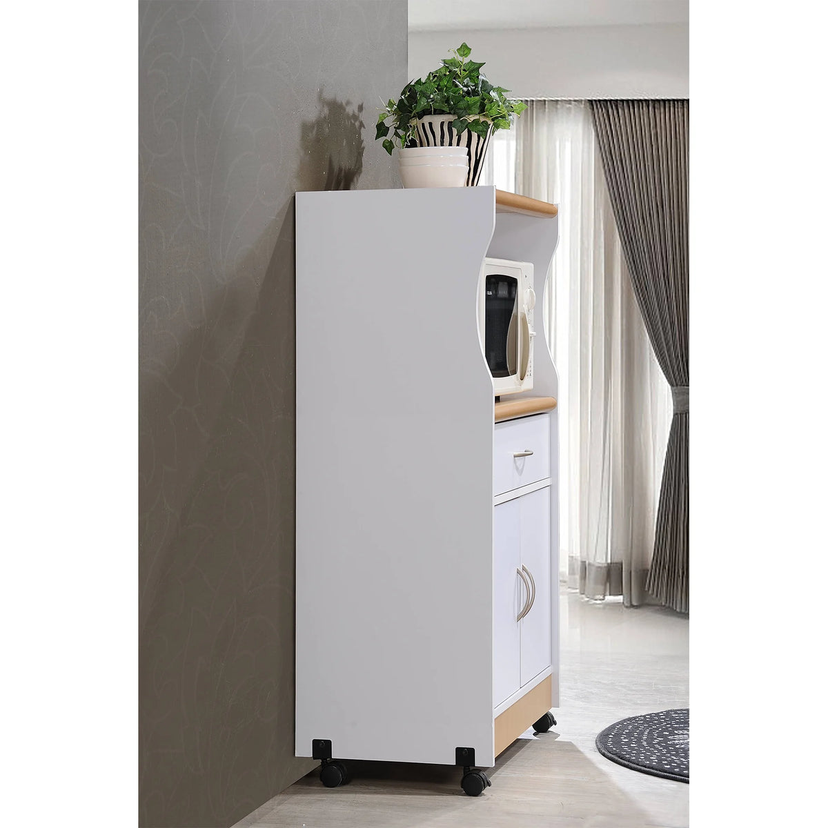 Hodedah HIK77 Microwave Cart