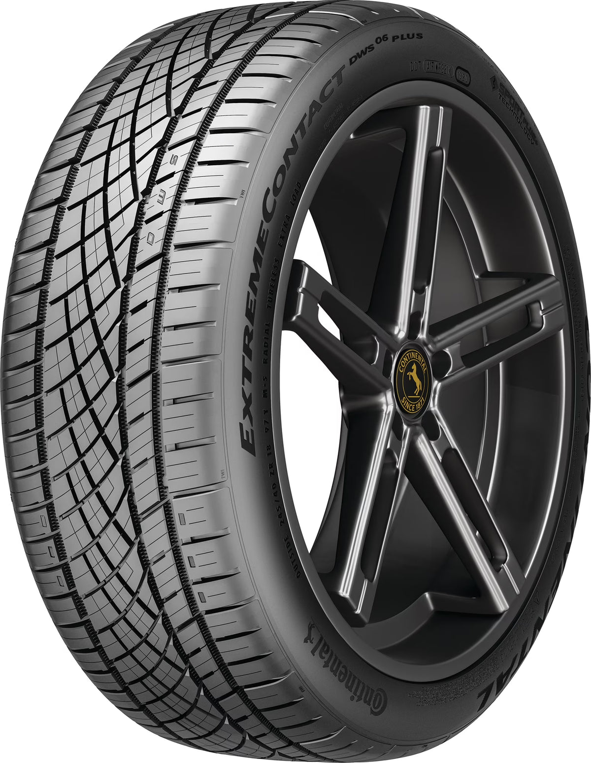 Set of 4 Continental ExtremeContact DWS06 PLUS 225/50ZR17 94W Tires 2255017 225 50 17