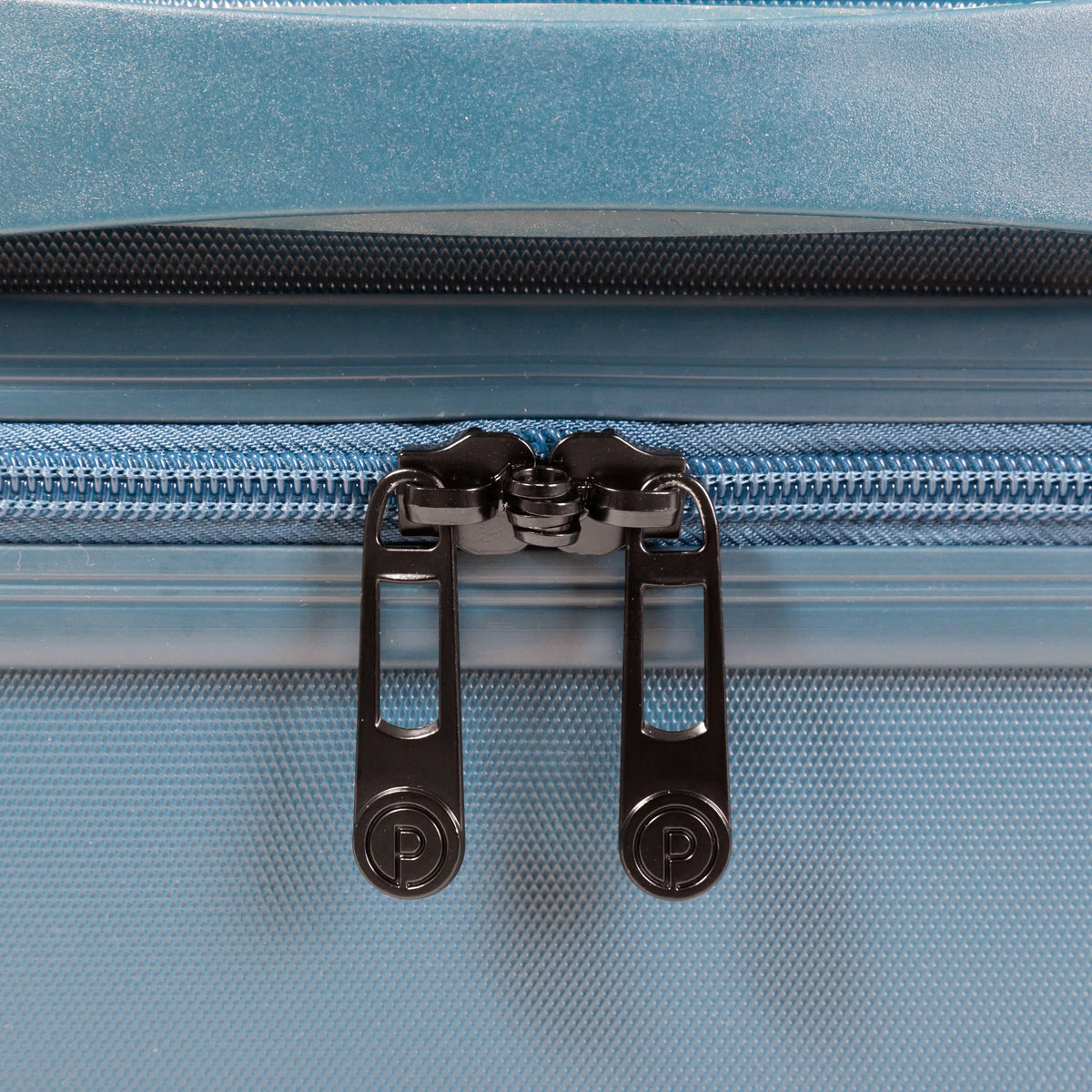 PROTEGE 2PC Hardside Luggage Set, 20" Carry-on and 25" Checked Upright Spinner Luggage, Blue