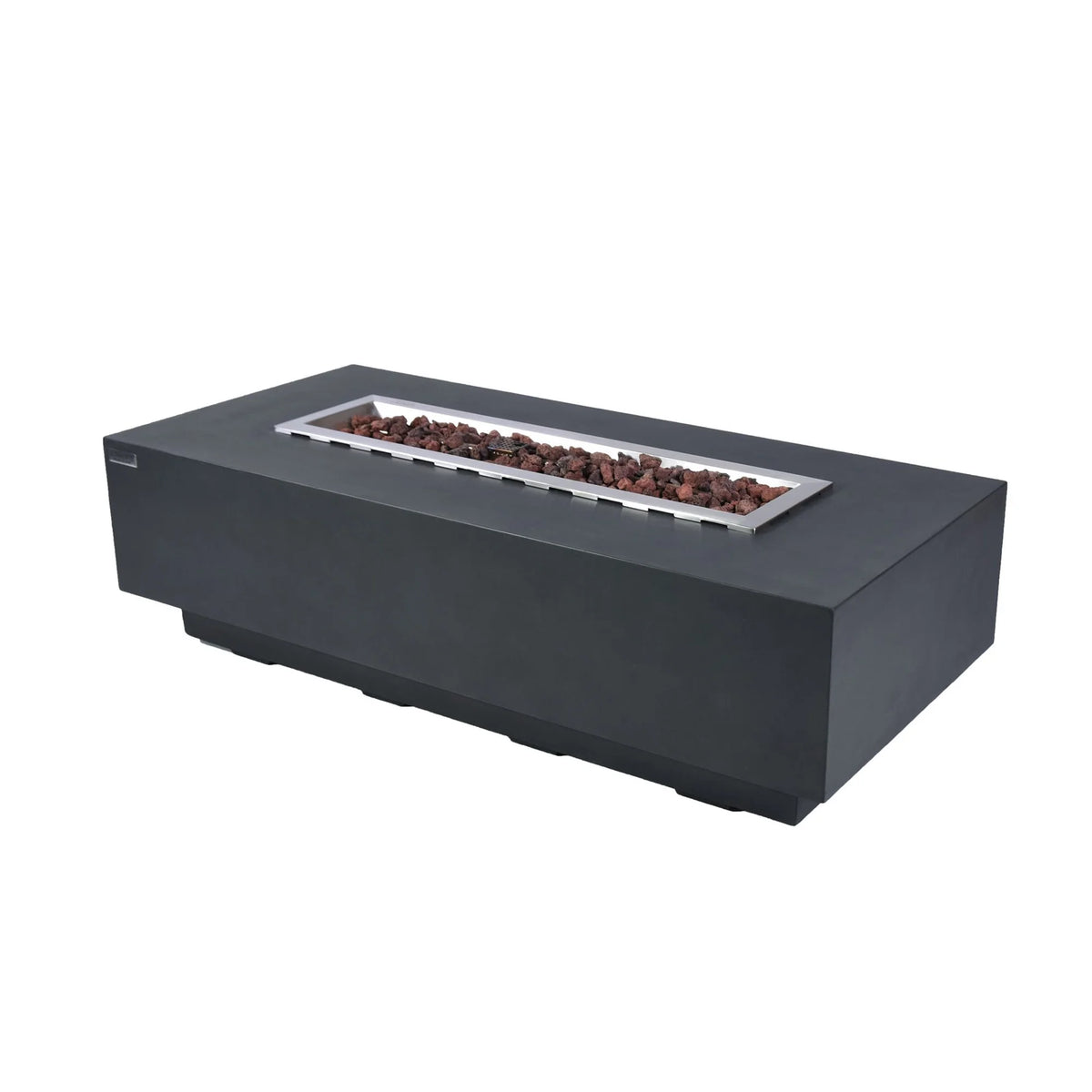 Elementi Granville Concrete Outdoor 45,000 BTU Natural Gas Fire Pit Table