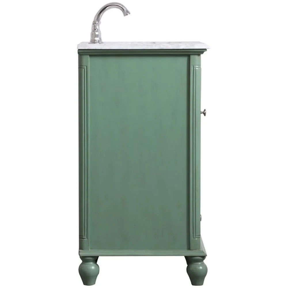 19 inch single bathroom vanity in grey