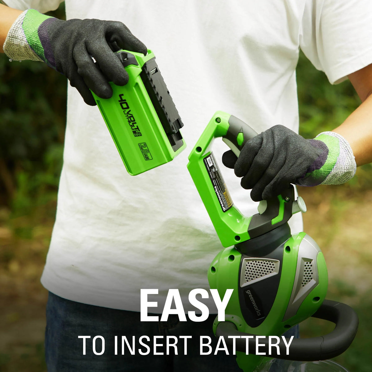 Greenworks 24" 40 Volt Battery Powered Power Hedge Trimmer 22332