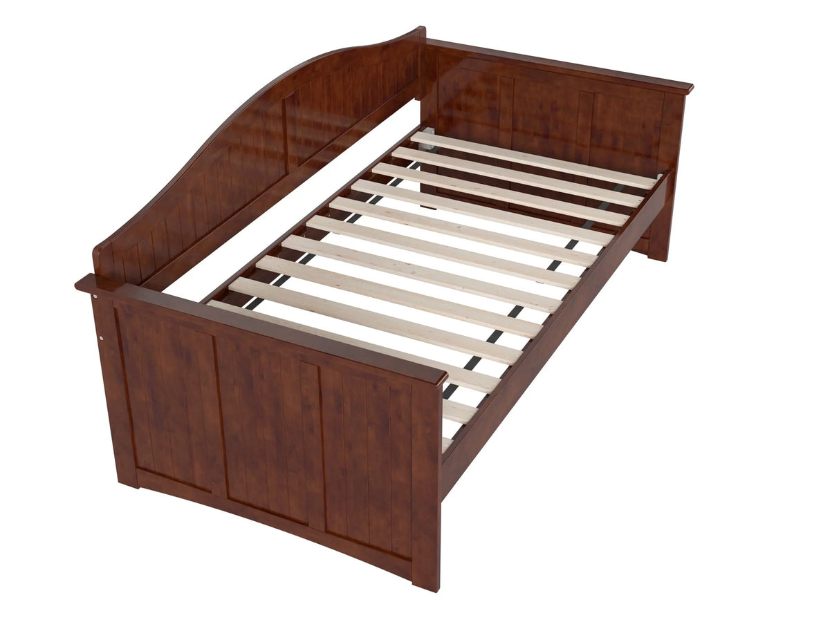 AFI Nantucket Wood Twin Size Daybed Frame Walnut