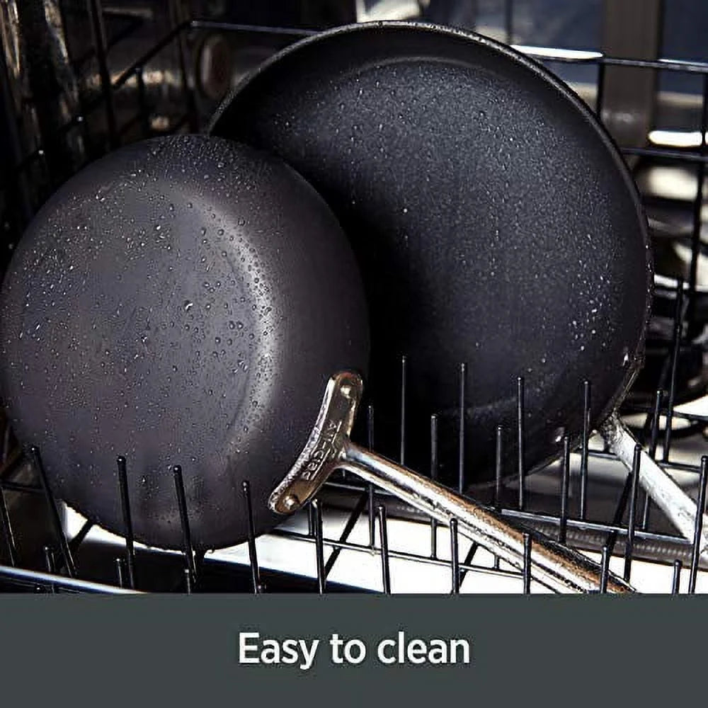 All-Clad Essentials Hard Anodized Nonstick Cookware Set, 10 piece