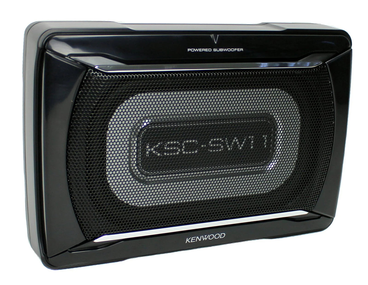 Kenwood KSC-SW11 150-Watt Compact Powered Subwoofer with Remote