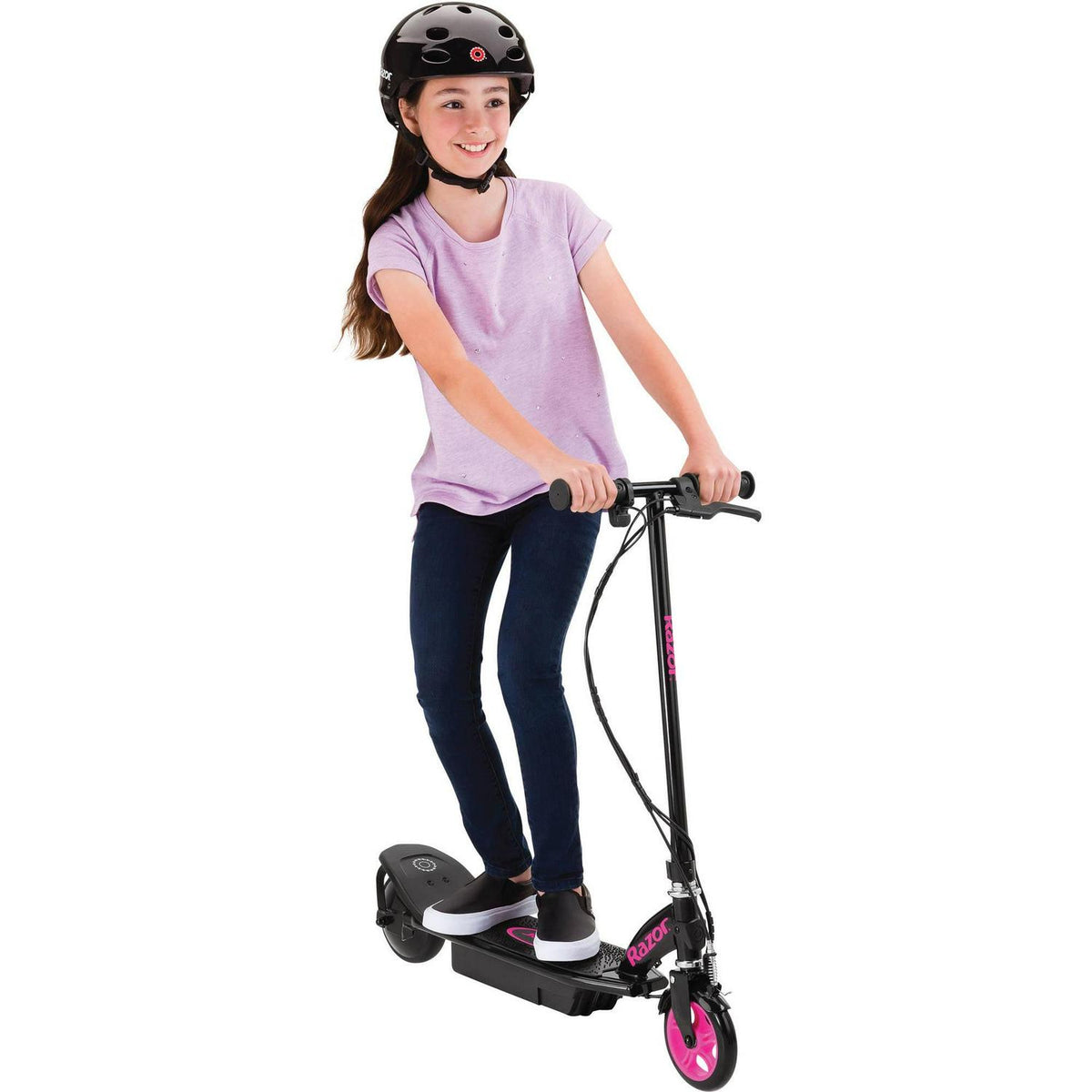 Restored Razor Power Core E90 Electric Kids Toy Scooter. Pink (Refurbished)