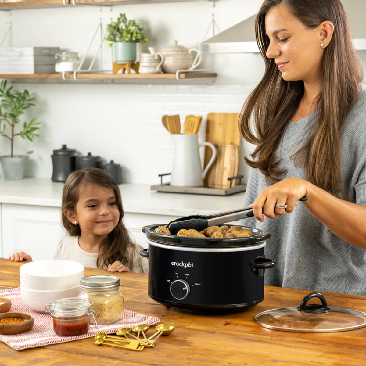 Crockpot 4-Quart Classic Slow Cooker, Black
