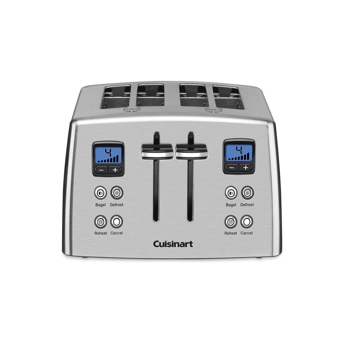 Cuisinart Toasters 4 Slice Countdown Metal Toaster, New, CPT-435P1