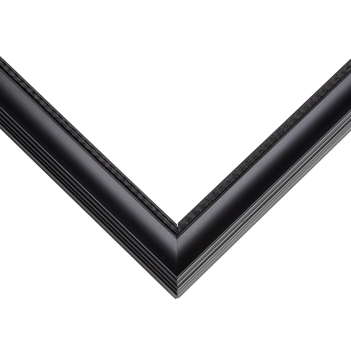 20x48 Frame Black Passaggi Solid Wood Picture Frame Width 1.5 Inches | Interior Depth 0.5 Inches |
