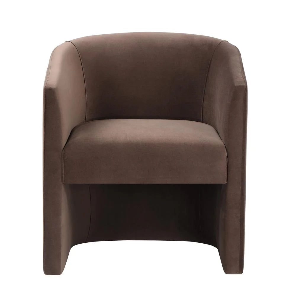 Steve Silver Iris Modern Upholstered Dining Chair, Indigo