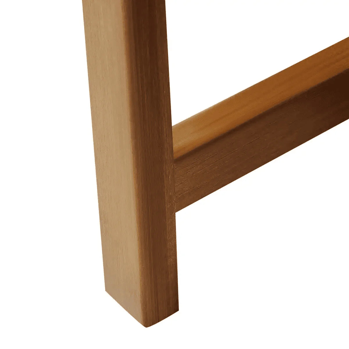 Magshion Bamboo Entryway Console Table Retangle Hallway Living Room Decorative Side Table Natural Wood Color