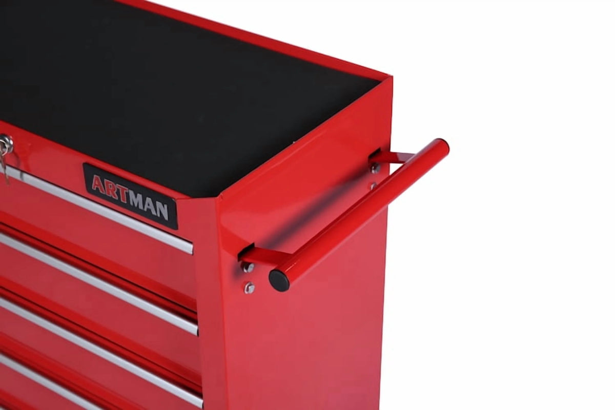 ARTMAN 5 Drawer Rolling Tool Chest, Tool Storage Cabinet  with Wheels and Drawers for Garage Warehouse