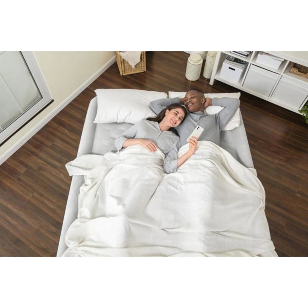 Sealy Tritech 20" Air Mattress Inflatable Bed Twin with Built-In AC Pump