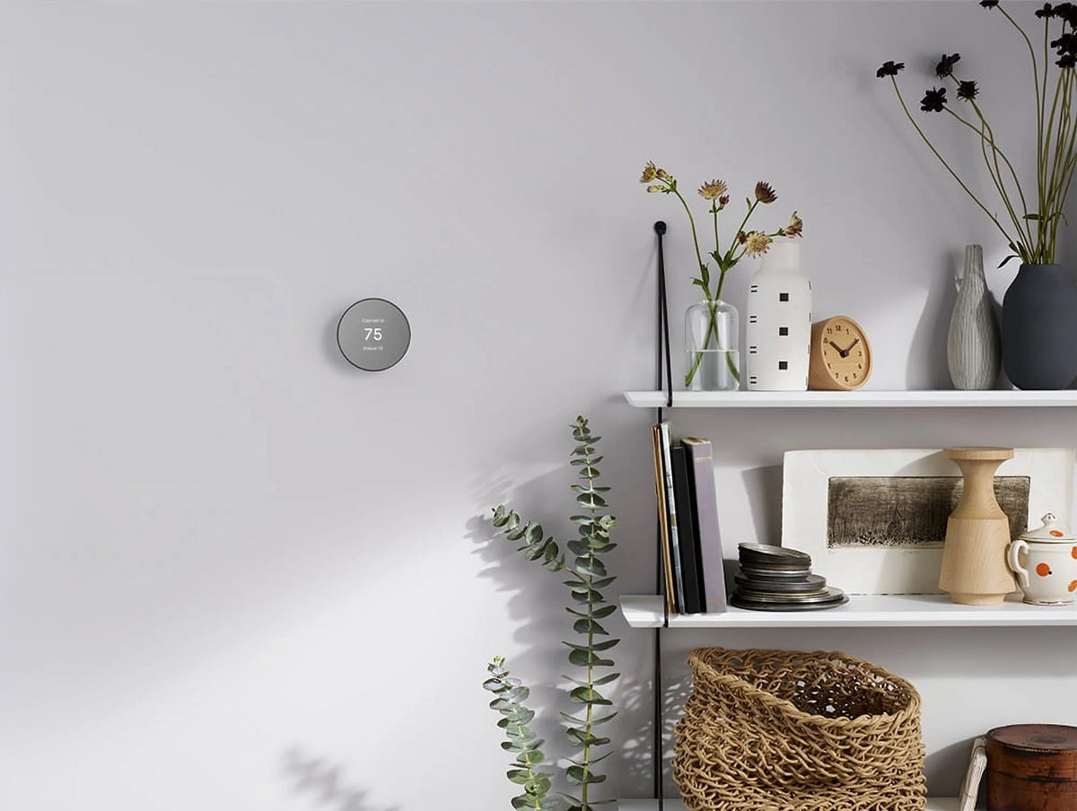 Google Nest  Thermostat - Smart Programmable Wi-Fi GA01334-US - Snow
