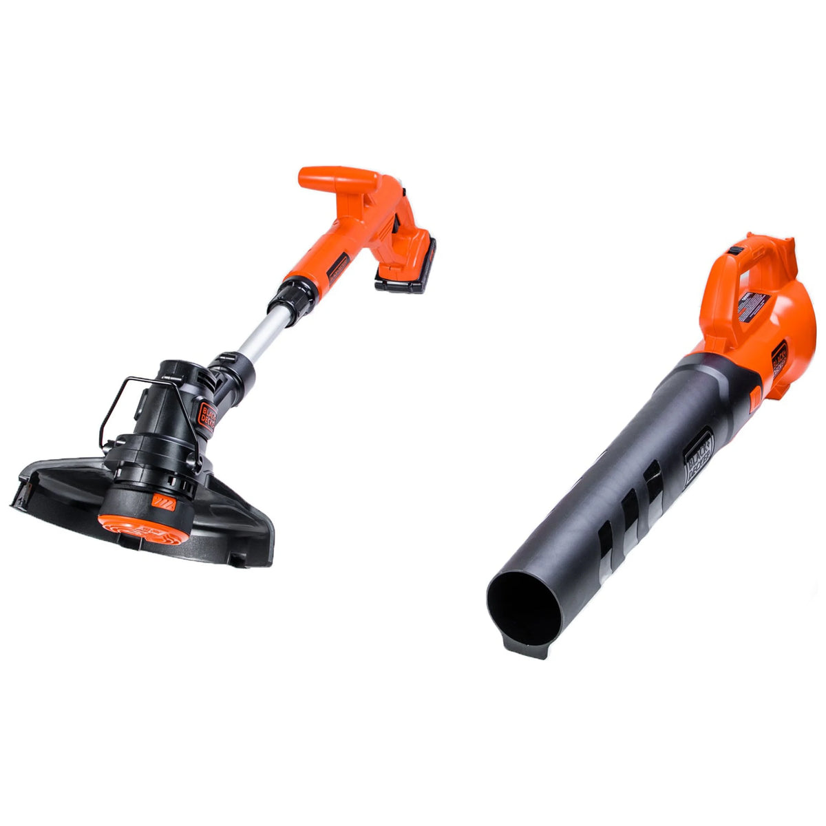 BLACK+DECKER 20V MAX* Leaf Blower and String Trimmer Combo Kit, (BCK279D2)