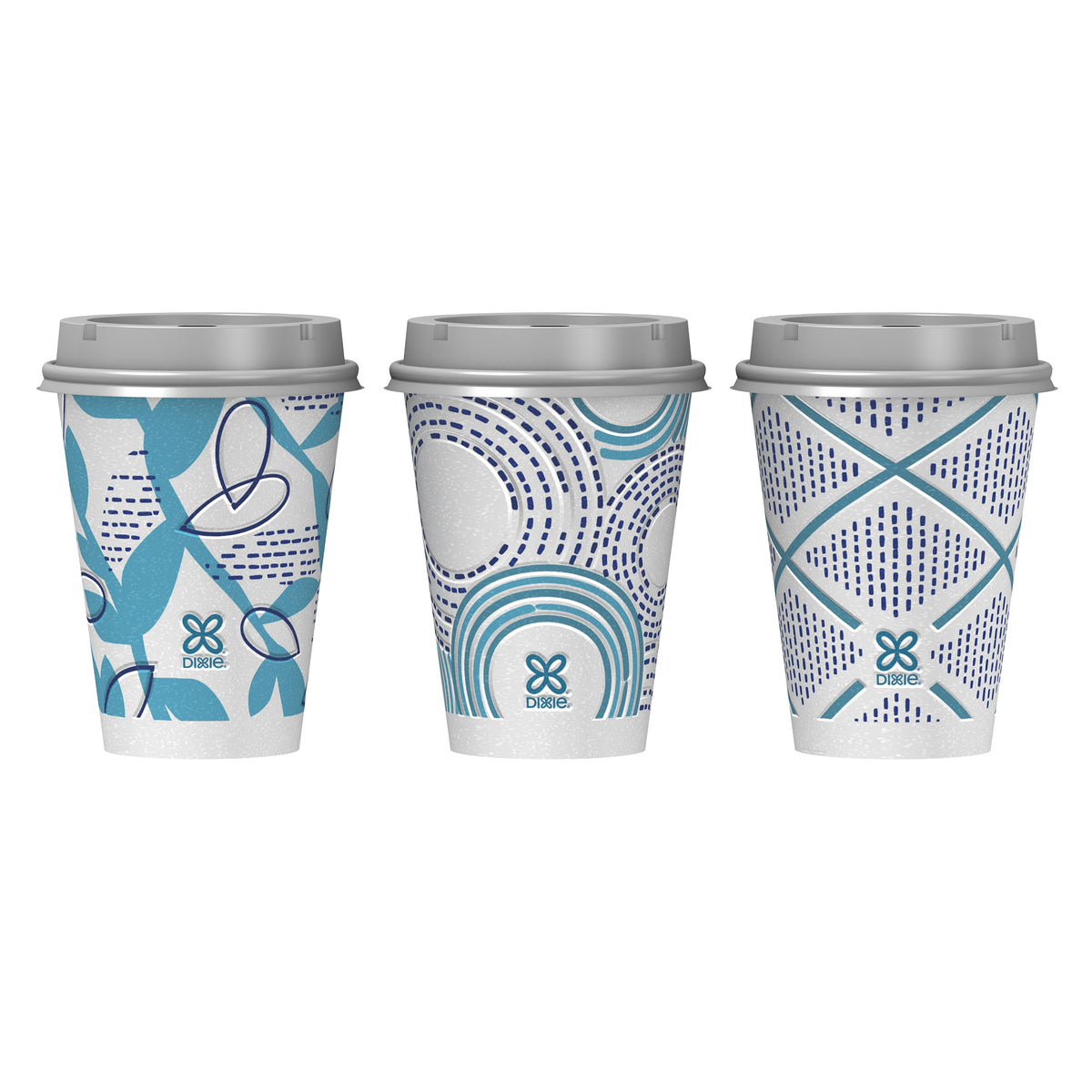Dixie To Go 12 oz Insulated Cup & Lid, 100-count