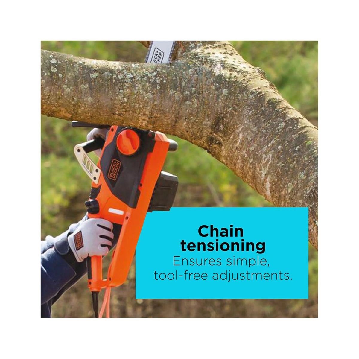 BLACK+DECKER CS1518 15 Amp 18" Corded Chainsaw