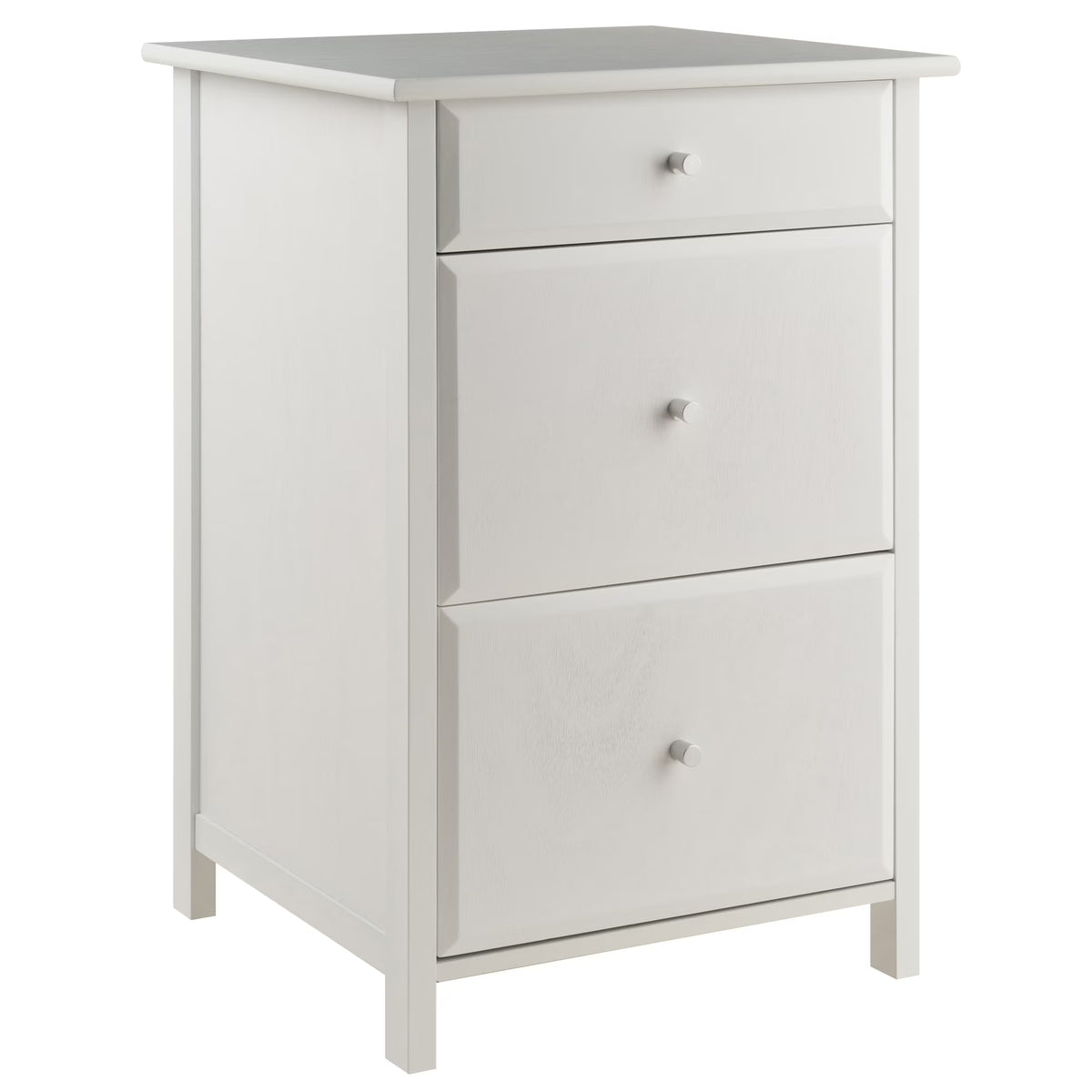 Winsome Delta Home Office File Cabinet, White Finish
