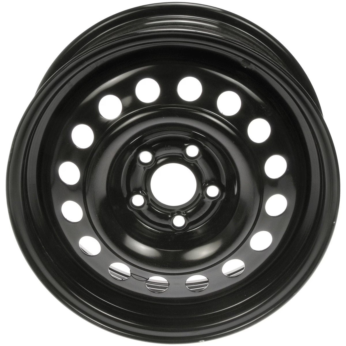 Dorman 939-176 Steel 15" Wheel Rim 15 x 6-inch 5-Lug Black, for Specific Models