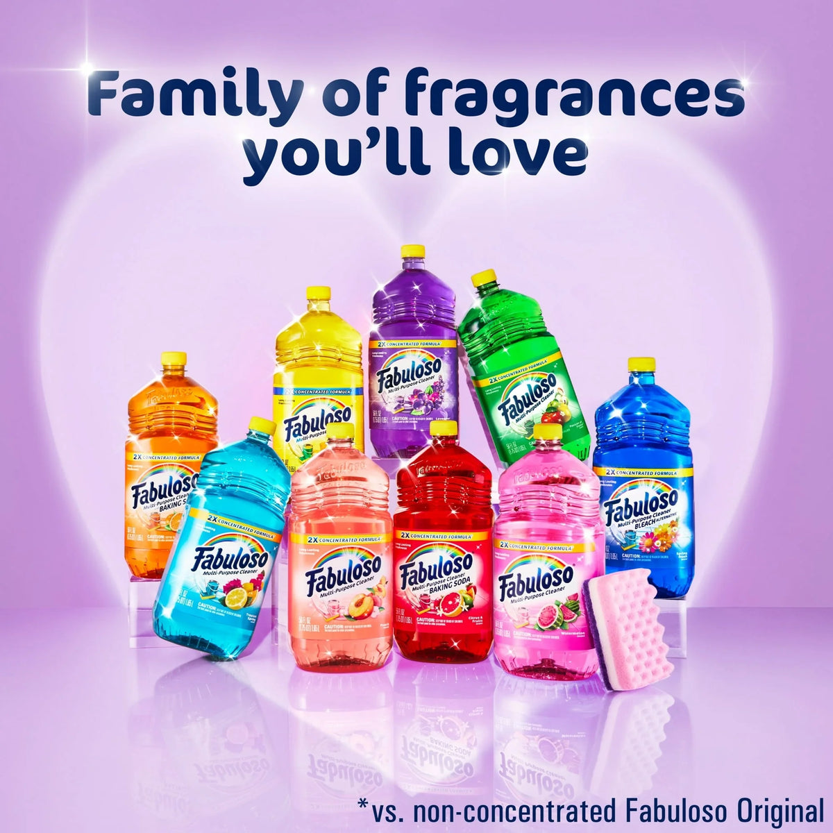 Fabuloso Multi Surface All Purpose Floor Cleaner, Lavender Scent, 169 fl oz