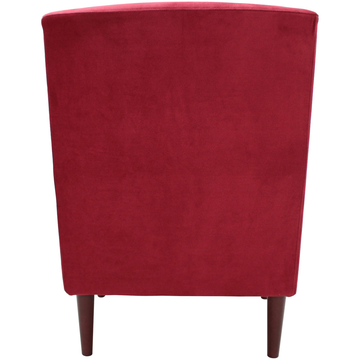 Fox Hill Ellis Rolled Arm Lounge Chair, Red