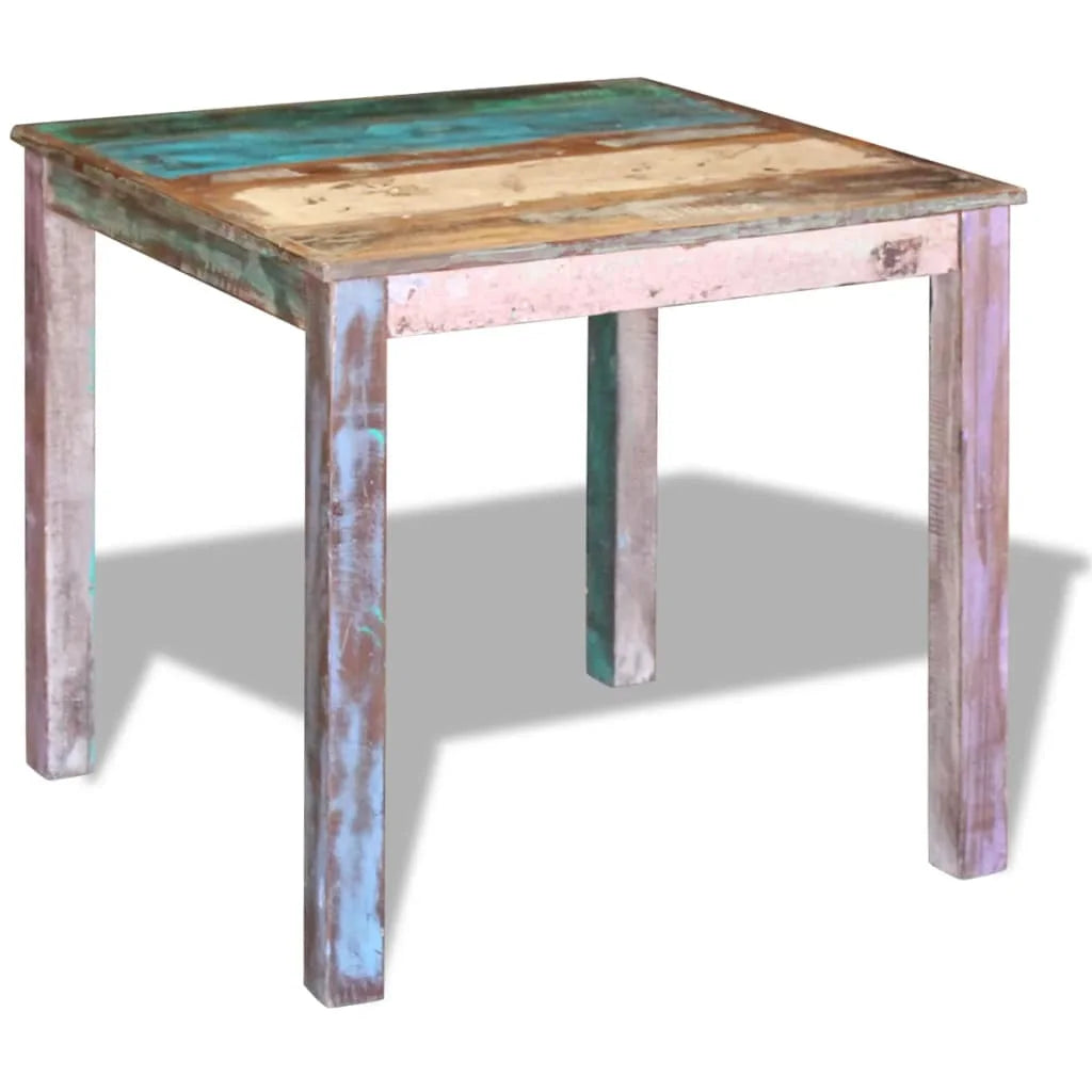 vidaXL Dining Table Kitchen Table Home Dining Room Table Solid Reclaimed Wood