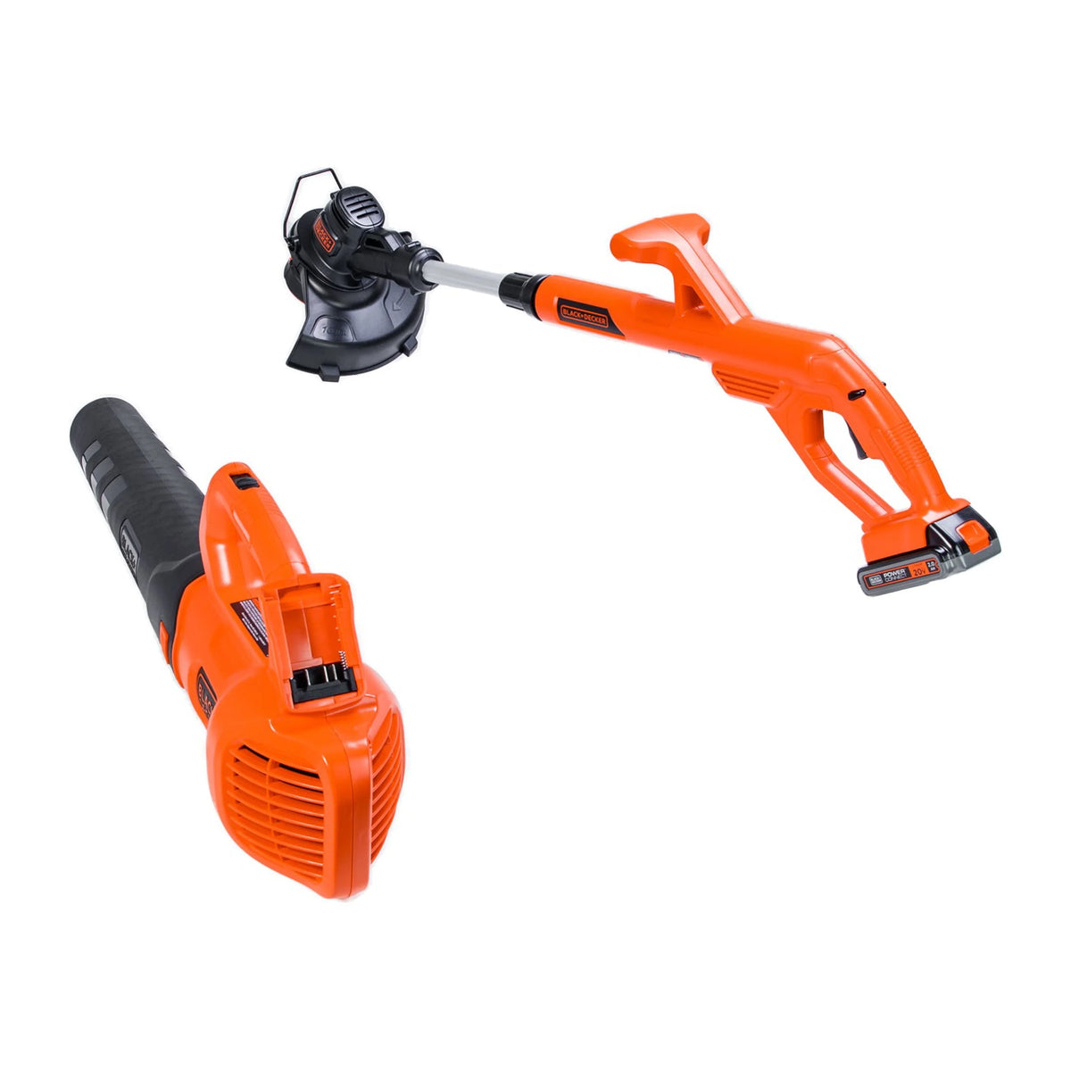 BLACK+DECKER 20V MAX* Leaf Blower and String Trimmer Combo Kit, (BCK279D2)